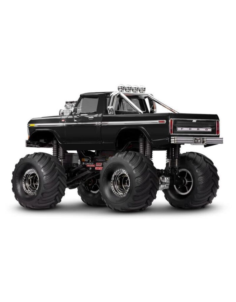 TRAXXAS TRA98044-1BLK TRX-4MT FORD F-150 MONSTER TRUCK: BLACK