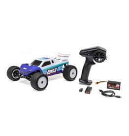 LOSI LOS-1056T2 MINI-T 2.0 BRUSHLESS 2WD STADIUM TRUCK RTR: BLUE