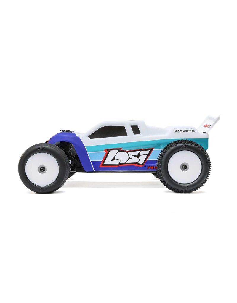 LOSI LOS-1056T2 MINI-T 2.0 BRUSHLESS 2WD STADIUM TRUCK RTR: BLUE