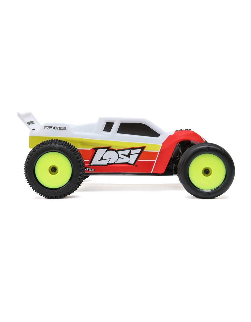 LOSI LOS-1056T1 MINI-T 2.0 BRUSHLESS 2WD STADIUM TRUCK RTR: RED