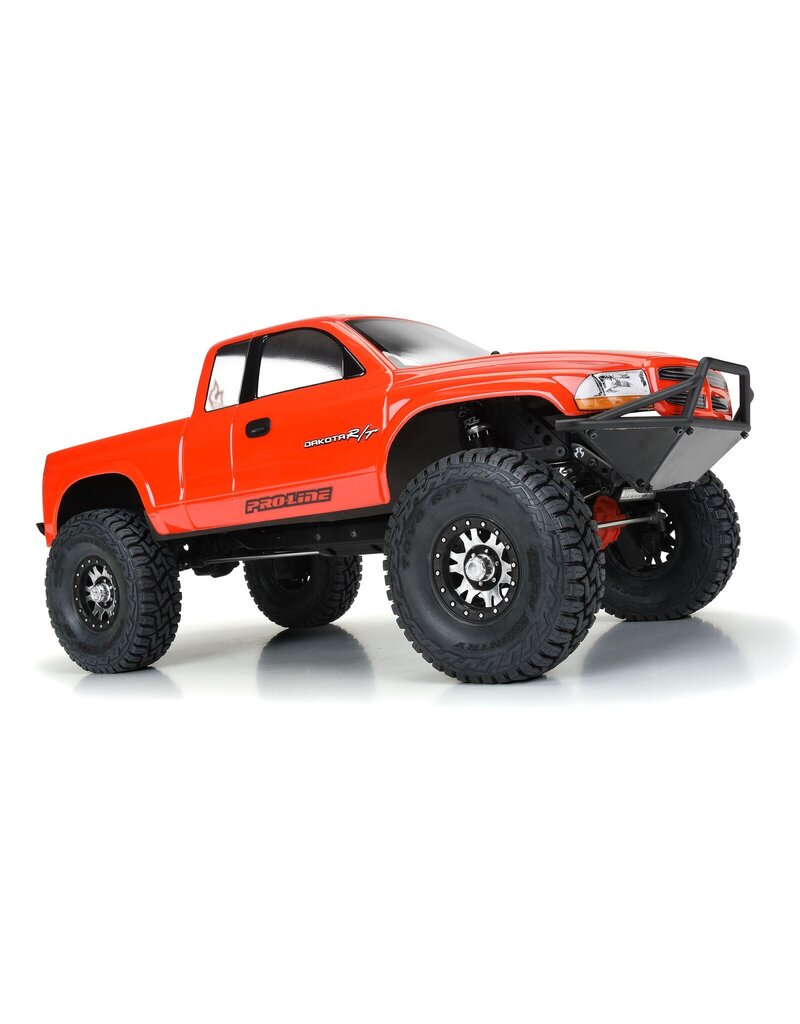 PROLINE RACING PRO362000 1997 DODGE DAKOTA CLEAR BODY FOR 12.3 313MM WHEELBASE SCALE CRAWLERS