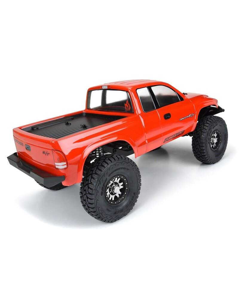 PROLINE RACING PRO362000 1997 DODGE DAKOTA CLEAR BODY FOR 12.3 313MM WHEELBASE SCALE CRAWLERS