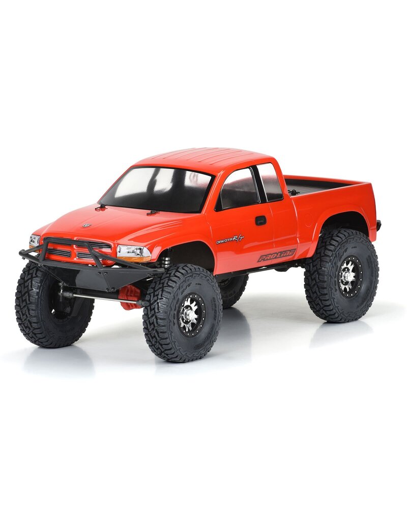 PROLINE RACING PRO362000 1997 DODGE DAKOTA CLEAR BODY FOR 12.3 313MM WHEELBASE SCALE CRAWLERS