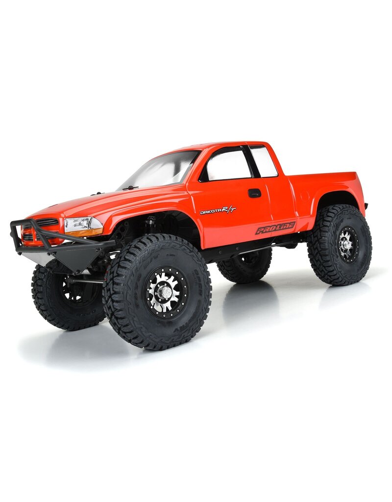 PROLINE RACING PRO362000 1997 DODGE DAKOTA CLEAR BODY FOR 12.3 313MM WHEELBASE SCALE CRAWLERS