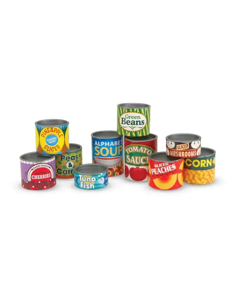 MELISSA & DOUG MD4088 LET'S PLAY HOUSE! GROCERY CANS