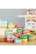 MELISSA & DOUG MD4088 LET'S PLAY HOUSE! GROCERY CANS