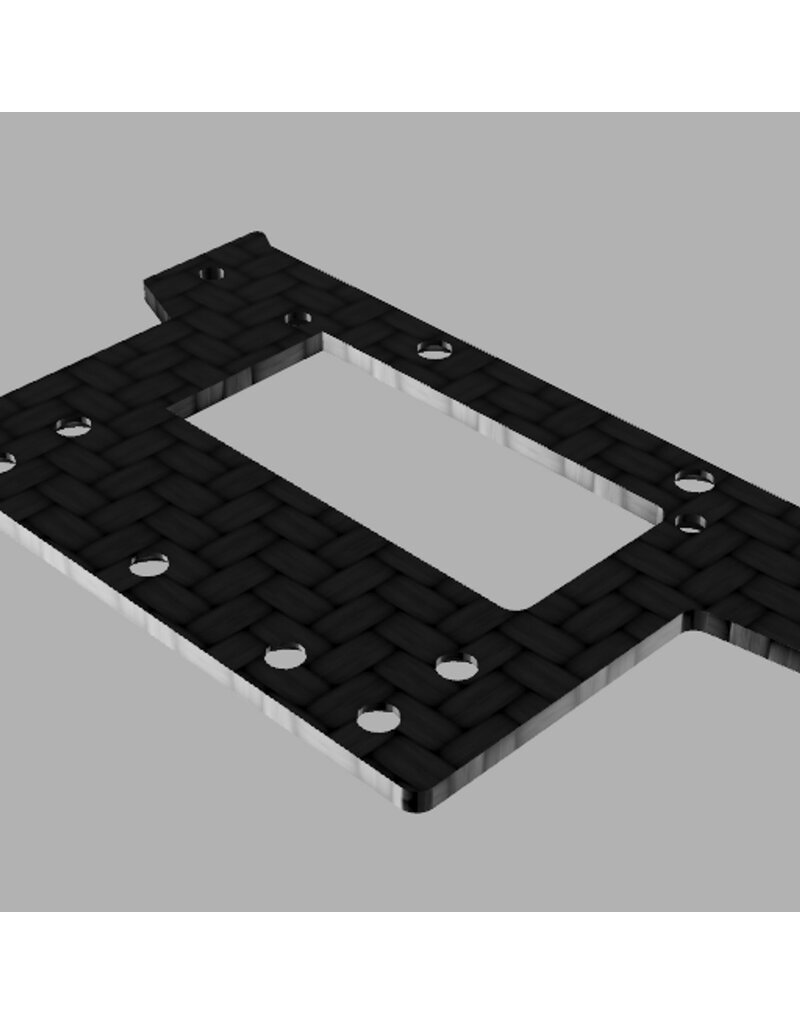 MWX PERFORMANCE MWX RF-PD-004C FORMULA R1 CARBON POD PLATE
