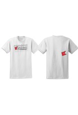 KYOSHO KYOKA10003S2XW 2XL K FADE 2.0 SHORT SLEEVE NEXT LEVEL T SHIRT: WHITE