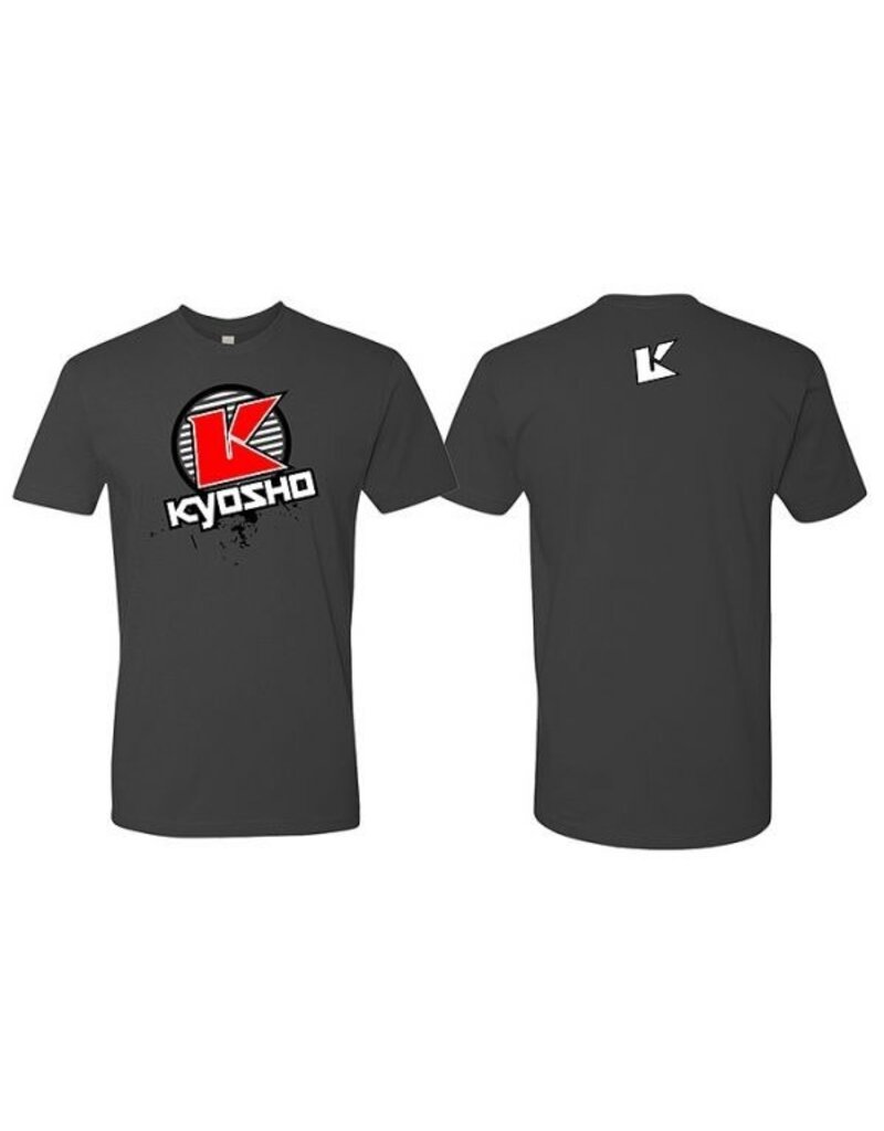 KYOSHO KYOKA10007S2XG 2XL GREY K CIRCLE SHORT SLEEVE T SHIRT