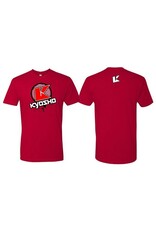 KYOSHO KYOKA10007SM MEDIUM RED K CIRCLE SHORT SLEEVE T SHIRT