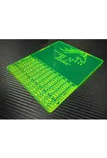 SILVER HORSE SHRC PIT SETUP BOARD FLUORESCENT GREEN
