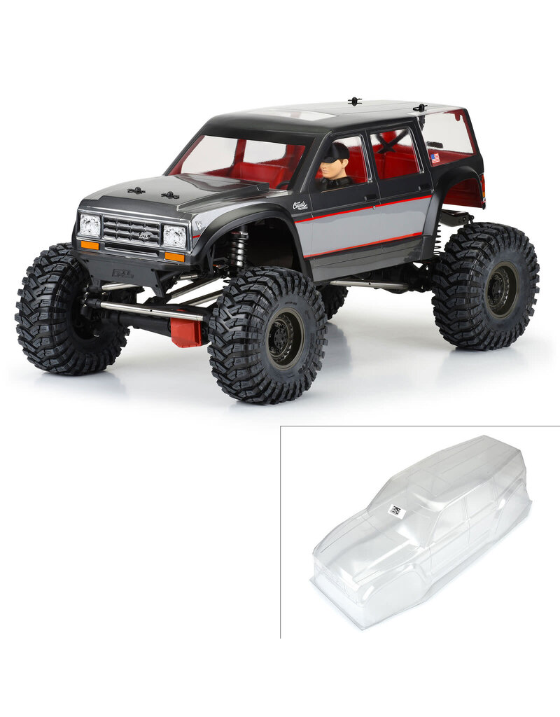 PROLINE RACING PRO364200 COYOTE GRANDE BODY FOR SCX6: CLEAR