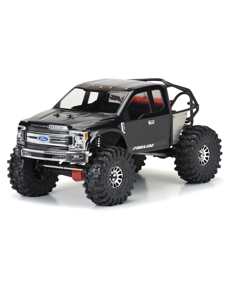 PROLINE RACING PRO361600 2017 FORD F-250 SUPER DUTY CAB ONLY CLEAR FOR SCX6