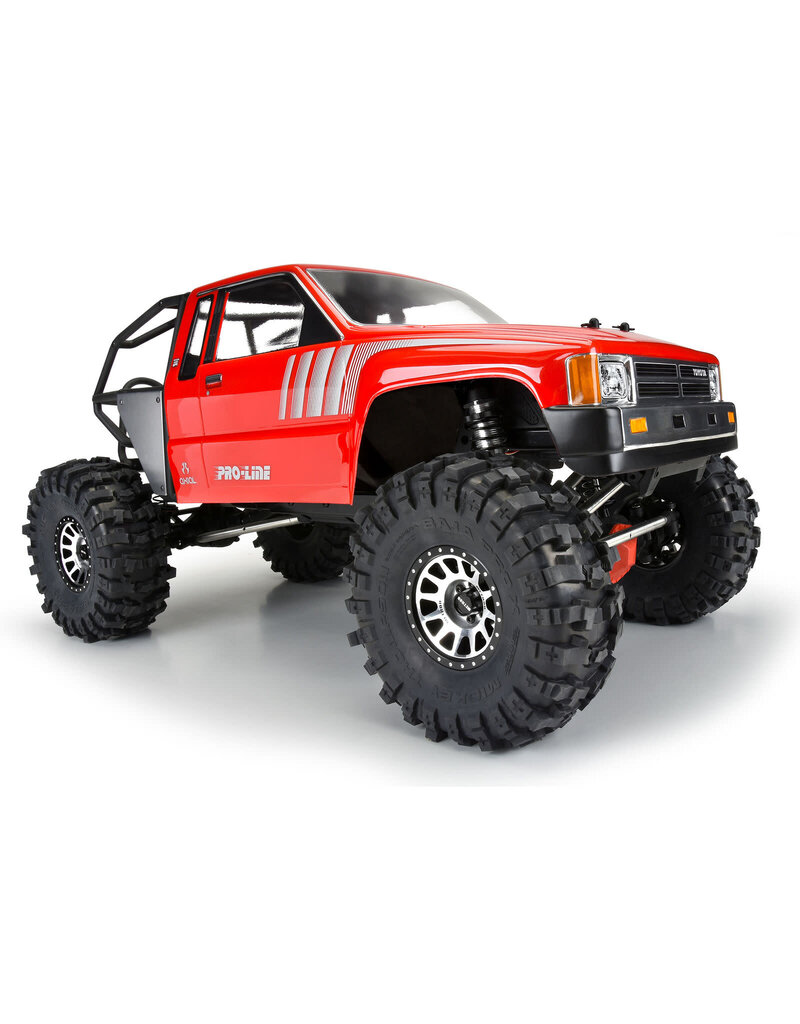 PROLINE RACING PRO362200 1987 TOYOTA HILUXSR5 XTRACAB CLEAR BODY CAB ONLY FOR SCX6  HONCHO