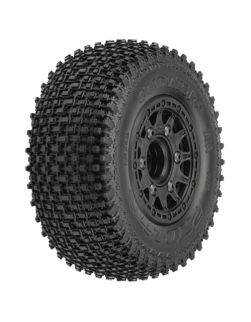 PROLINE RACING PRO116912 GLADIATOR SC 2.2/3.0 OFF ROAD TIRES ON RAID WHEELS SOFT COMPOUND