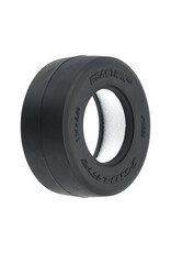 PROLINE RACING PRO1023600 REACTION HP NO-PREP DRAG RACING BELTED TIRES FOR LOSI MINI (2)