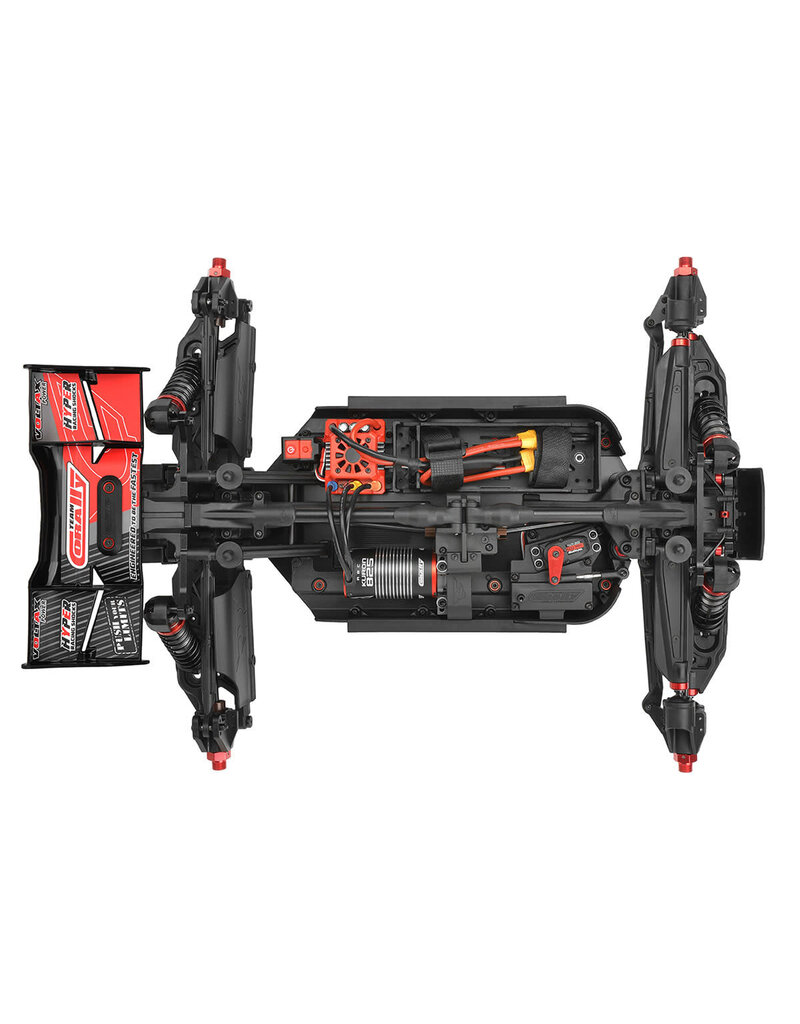 TEAM CORALLY COR00274-R KAGAMA XP 6S MONSTER TRUCK, RTR VERSION, RED