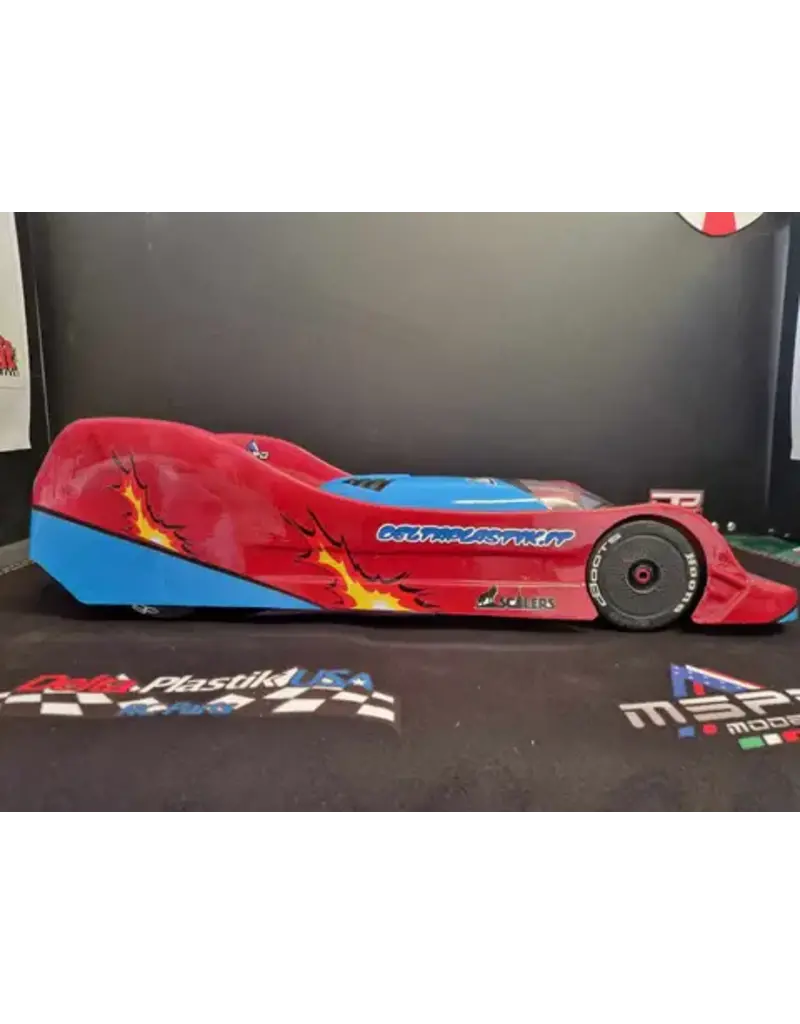 DELTA PLASTIK USA DP8520/2 SPIDER BODY FOR ARRMA INFRACTION, LIMITLESS, FELONY AND HOBAO VTE: CLEAR
