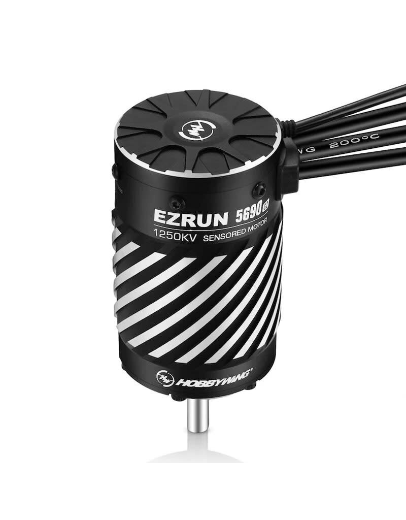 HOBBYWING HWI30402350 EZRUN 5690 SD 1250 KV BLACK G2 MOTOR