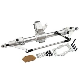 HOT RACING HRACB12X08 POWER AXLE SET FOR CLOD BUSTER: SILVER