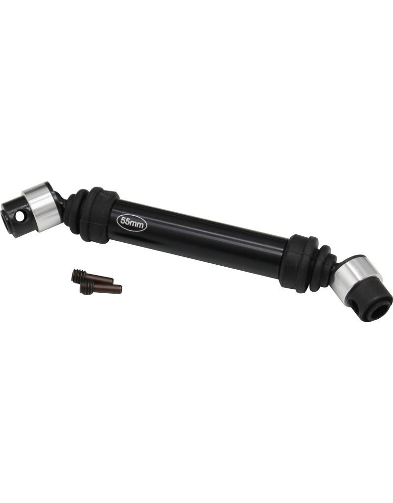 HOT RACING HRACVD110T25 LIGHT WEIGHT METAL CV SPLINED DRIVE SHAFT 110-135MM (1)
