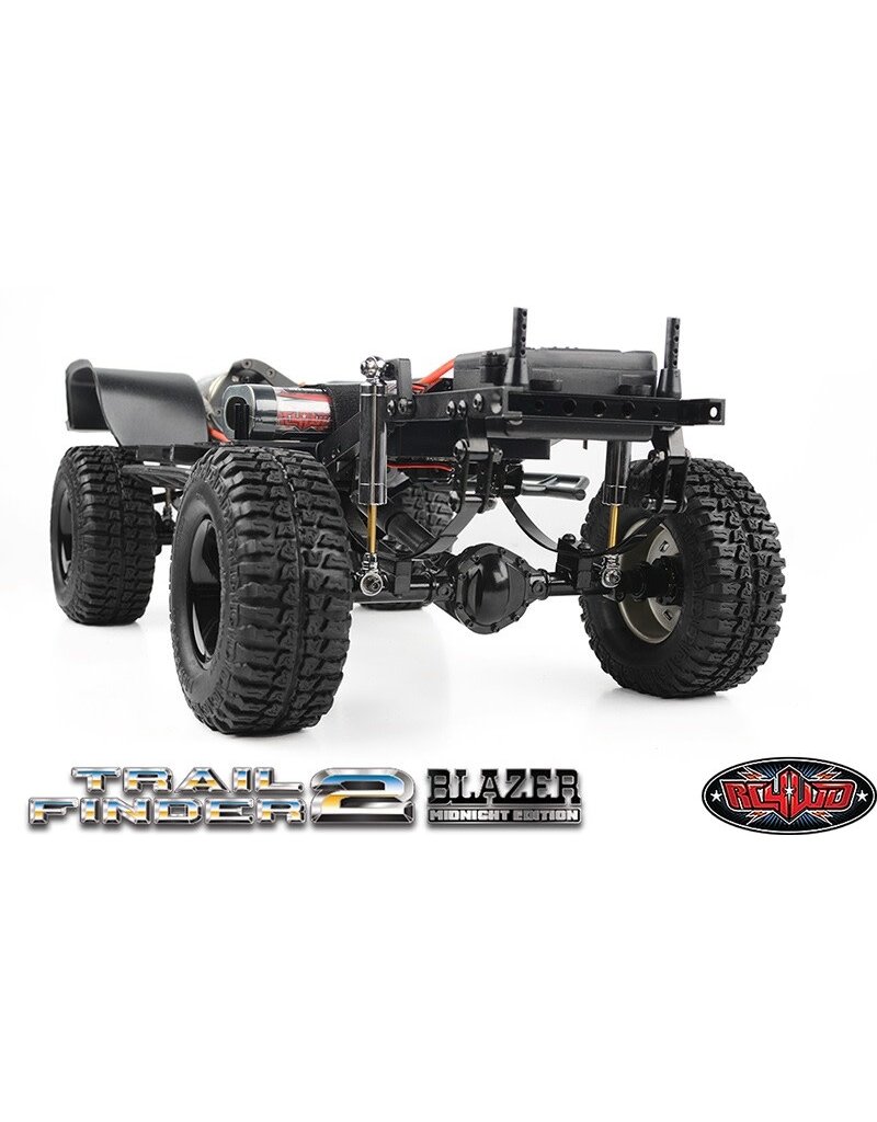 RC4WD RC4Z-RTR0068 TRAIL FINDER 2 RTR 1/10 CRAWLER W/ CHEVROLET BLAZER BODY SET (MIDNIGHT EDITION)