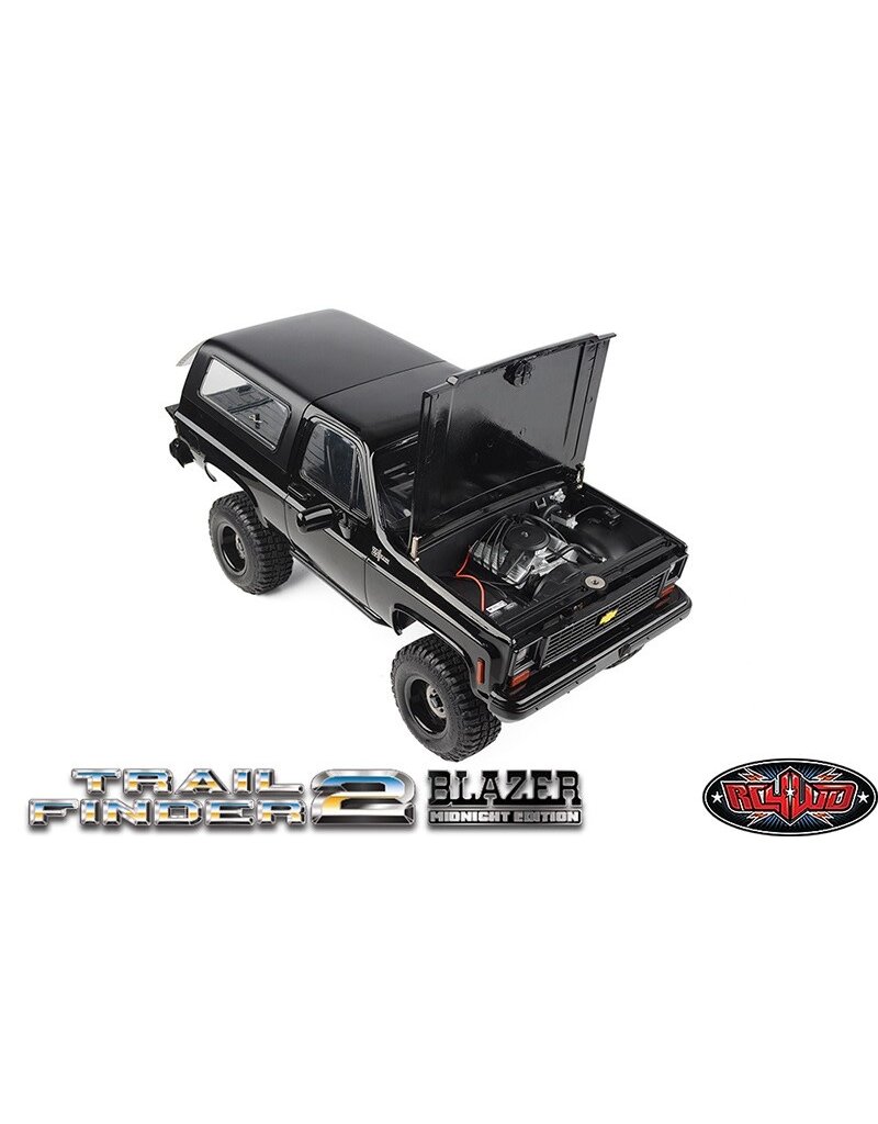 RC4WD RC4Z-RTR0068 TRAIL FINDER 2 RTR 1/10 CRAWLER W/ CHEVROLET BLAZER BODY SET (MIDNIGHT EDITION)