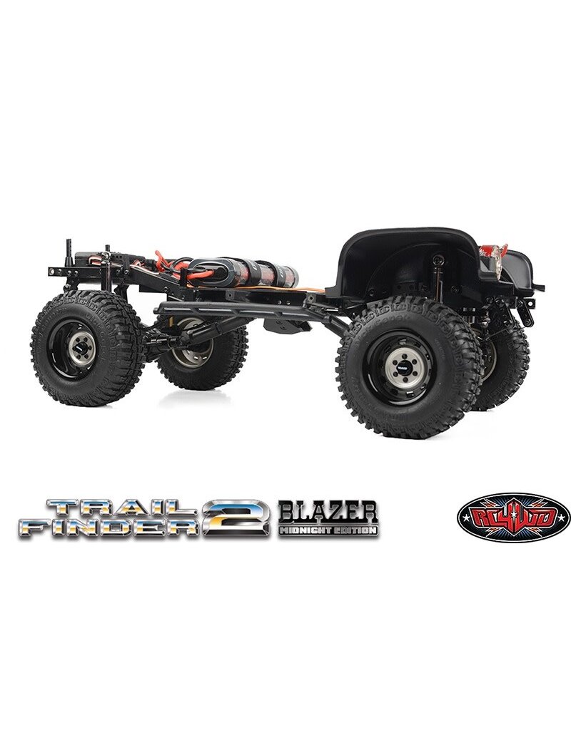 RC4WD RC4Z-RTR0068 TRAIL FINDER 2 RTR 1/10 CRAWLER W/ CHEVROLET BLAZER BODY SET (MIDNIGHT EDITION)