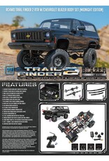 RC4WD RC4Z-RTR0068 TRAIL FINDER 2 RTR 1/10 CRAWLER W/ CHEVROLET BLAZER BODY SET (MIDNIGHT EDITION)