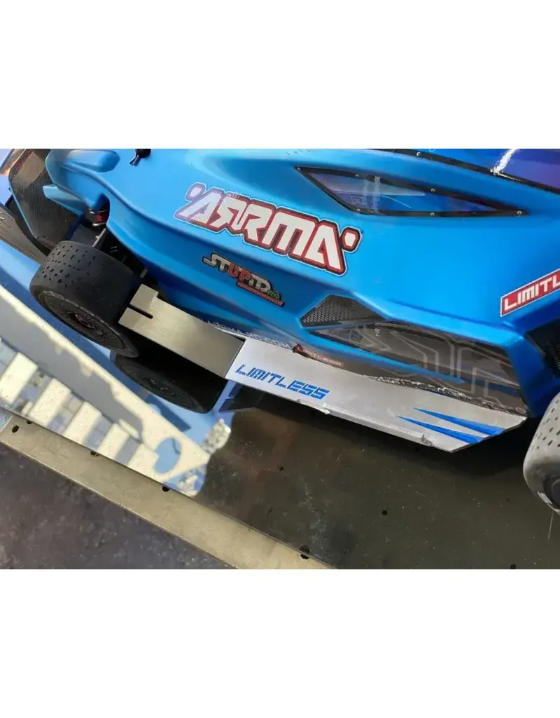 STUPID RC STP1183B LIMITLESS SIDE SKIRTS W/ BODY LOCK V2.0