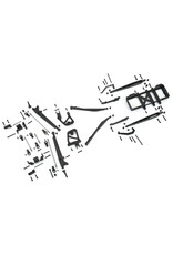 PROLINE RACING PRO638500 TWIN I BEAM 2WD PRE RUNNER SUSPENSION CONVERSION KIT FOR SCX10 1 AND 2