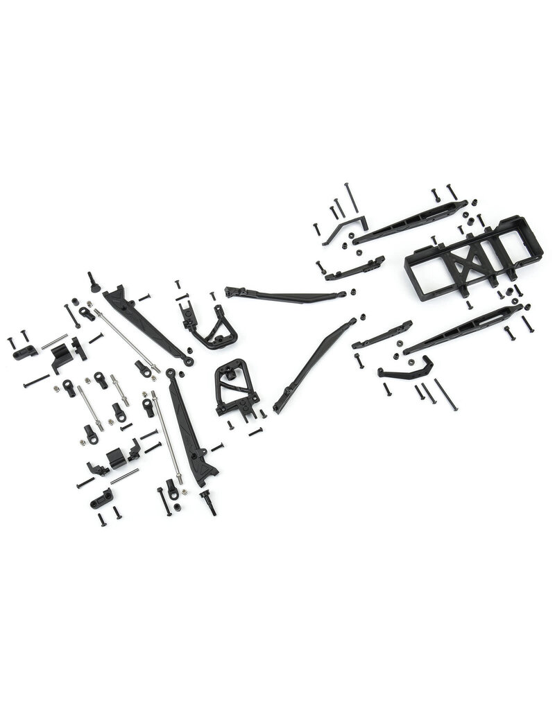 PROLINE RACING PRO638500 TWIN I BEAM 2WD PRE RUNNER SUSPENSION CONVERSION KIT FOR SCX10 1 AND 2