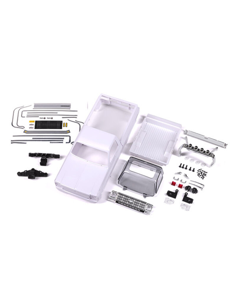 TRAXXAS TRA9811 BODY TRX-4M CHEV K10 WHITE UNASSM