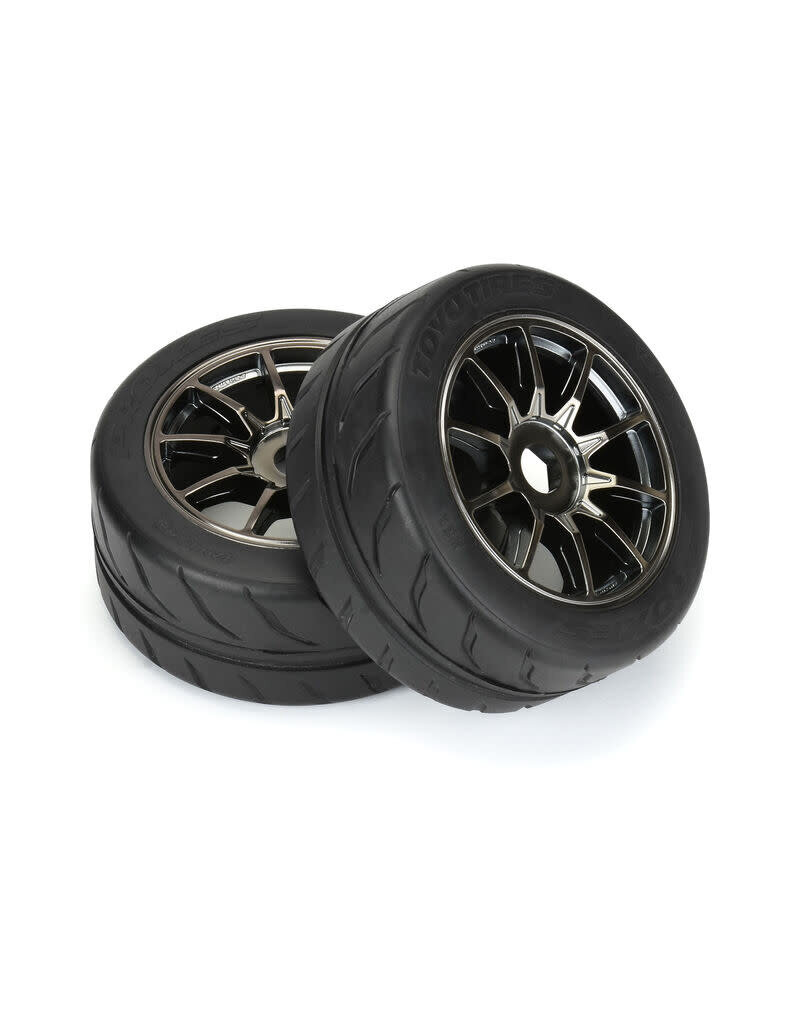 PROLINE RACING PRO1019911 1/7 TOYO PROXES R888R S3 F/R 42/100 2.9" BELTED MTD 17MM SPECTRE (2)