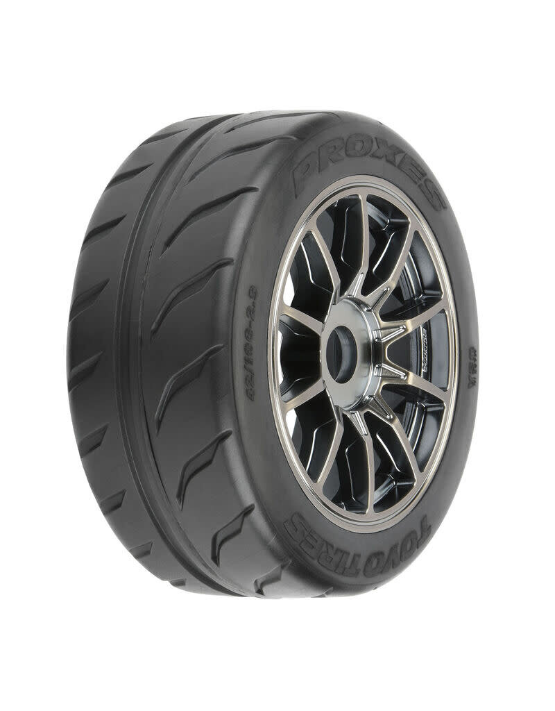 PROLINE RACING PRO1019911 1/7 TOYO PROXES R888R S3 F/R 42/100 2.9" BELTED MTD 17MM SPECTRE (2)