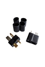 DEANS WSD1313 ULTRA PLUG® HB ONE PAIR 1/4” SHRINK TUBING FOR 10-12 GAUGE WIRE