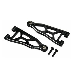 HOT RACING HRAGRM55M01 ALUMINUM FRONT LOWER ARMS FOR ARRMA GROM