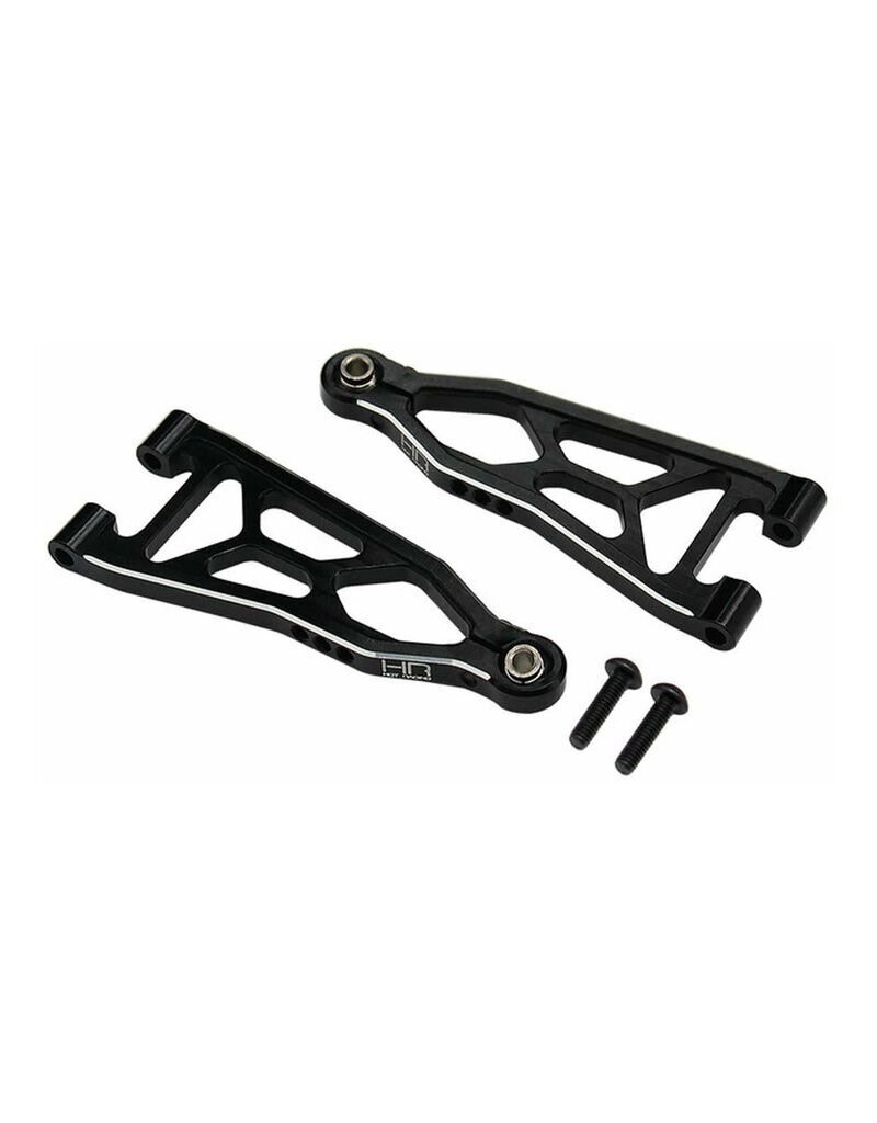HOT RACING HRAGRM55M01 ALUMINUM FRONT LOWER ARMS FOR ARRMA GROM
