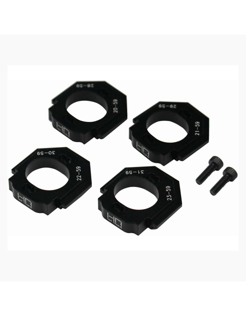 HOT RACING HRAGRM18V01 ALUMINUM MOTOR MOUNT 16- 27T FOR ARRMA GROM
