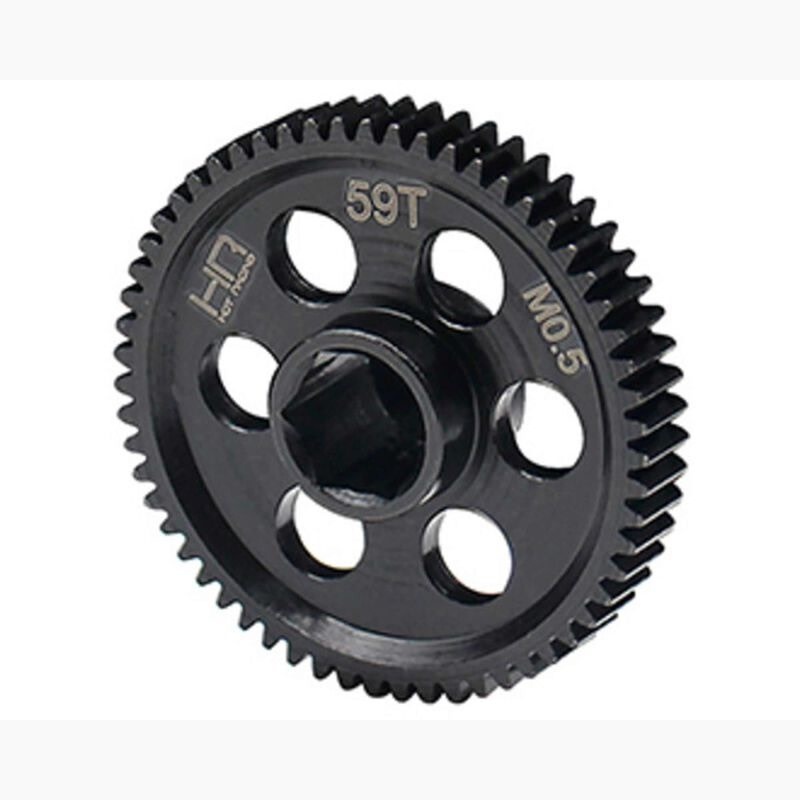 HRASGRM59M5 STEEL MAIN GEAR 0.5 MOD 59T FOR ARRMA GROM