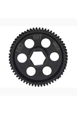 HOT RACING HRASGRM59M5 STEEL MAIN GEAR 0.5 MOD 59T FOR ARRMA GROM