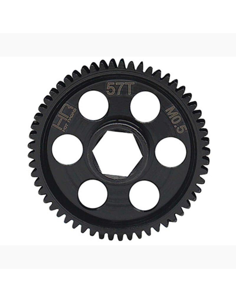 HOT RACING HRASGRM57M5 SPEED RUN MAIN GEAR 0.5 MOD 57T FOR ARRMA GROM