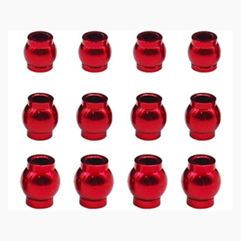 HRAGRM160B02 COMPLETE 12-PIECE ALUMINUM PIVOT BALL SET FOR ARRMA 1/18