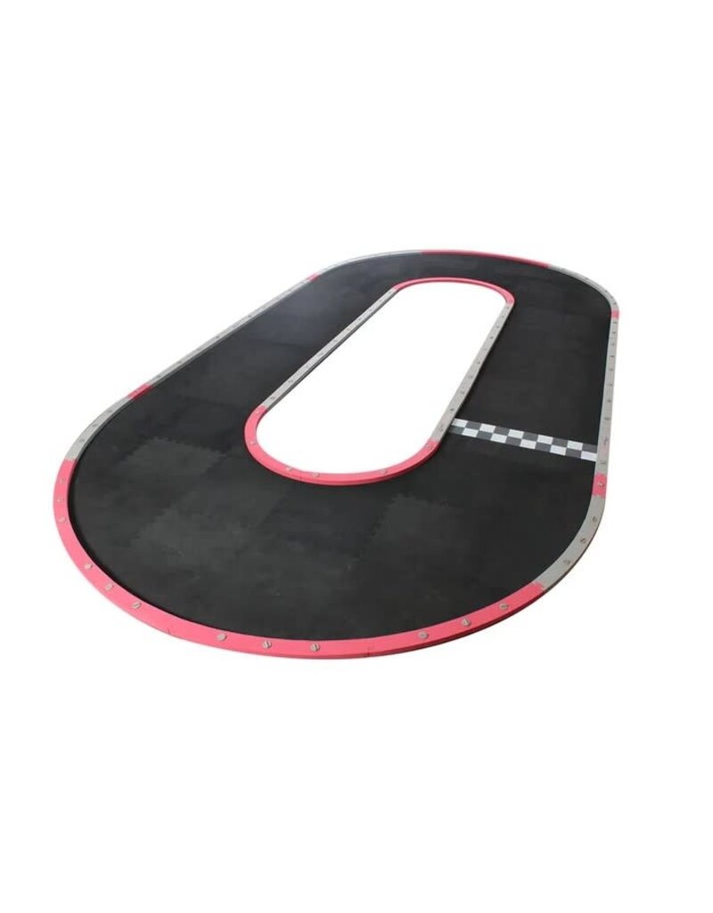 RCP RRKSETR-C15052-01 RCP TRACKS MINI-Z 50CM SUPERSIZED OVAL TRACK (9.9 X 19.2 FT)