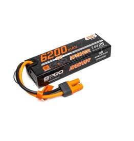 SPEKTRUM SPMXB2S62 2S LIPO 7.4V 6200MAH 120C SMART BATTERY: IC5