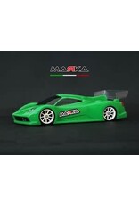 MARKA RACING PRODUCTS KEN MRK-8043-07 MINI-Z RK-PZR LEXAN RACING BODY 98MM W/B REGULAR