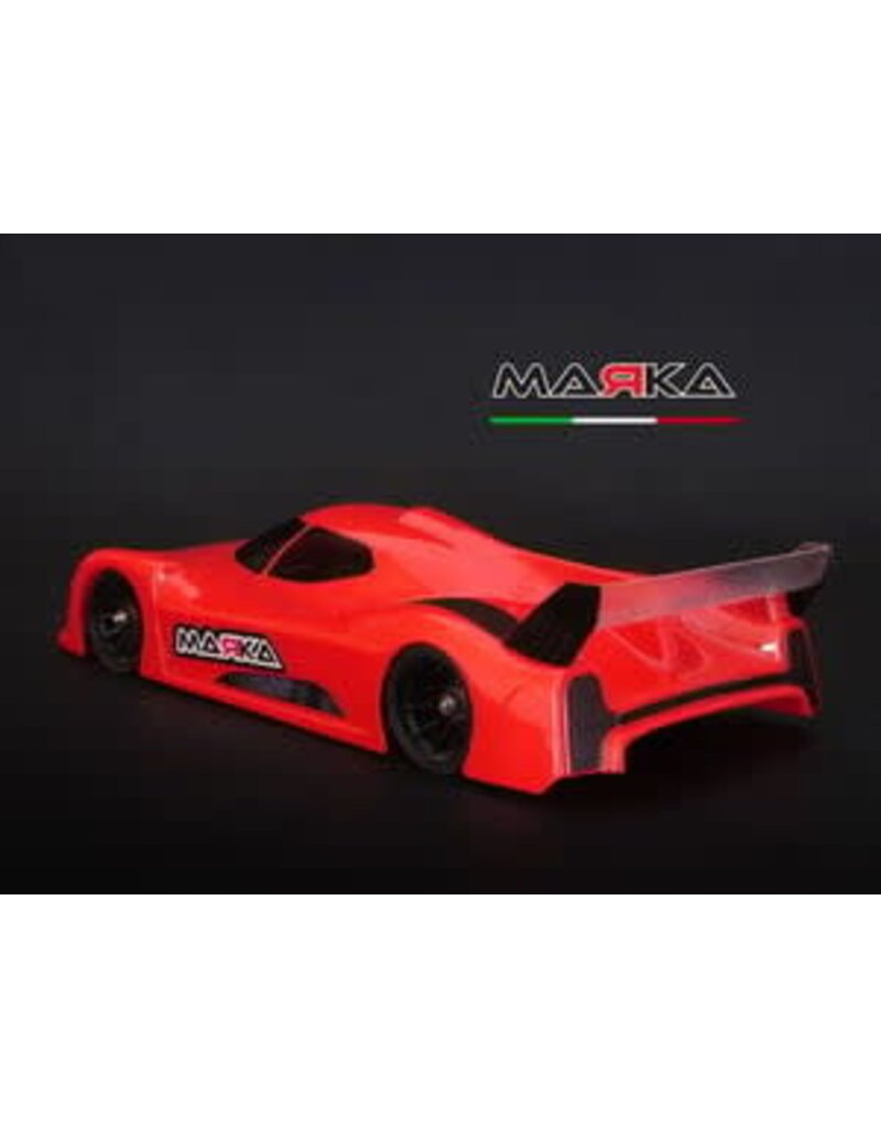 MARKA RACING PRODUCTS MRK-8045-07 MINI-Z RK-P99 LEXAN RACING BODY 98MM W/B REGULAR: CLEAR