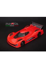 MARKA RACING PRODUCTS MRK-8045-07 MINI-Z RK-P99 LEXAN RACING BODY 98MM W/B REGULAR: CLEAR