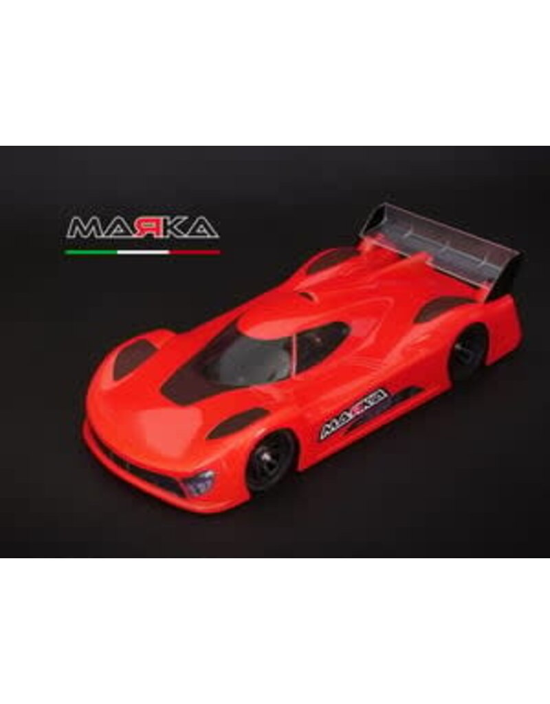 MARKA RACING PRODUCTS MRK-8045-07 MINI-Z RK-P99 LEXAN RACING BODY 98MM W/B REGULAR: CLEAR
