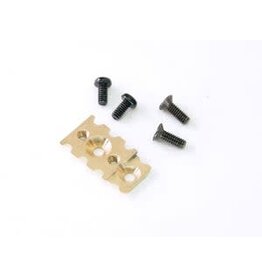 PN RACING KEN PNMR3009C MINI-Z MR-03/MR-04 BRASS HIGH CLAMP FORCE T-PLATE MOUNT